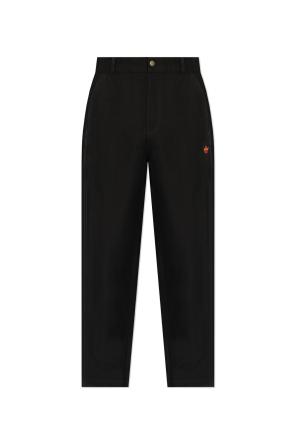 Palm Angels Pants with embroidered logo | Men's Clothing Palm Angels Pants with embroidered logo | Men's Clothing
